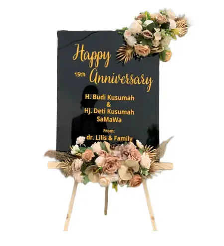 Papan Bunga Akrilik Belitang Iii